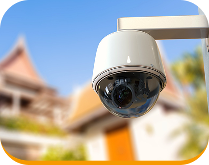 Outdoor monitoring camera